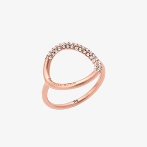 DISCONTINUED! Rose Gold tone Pave Ring